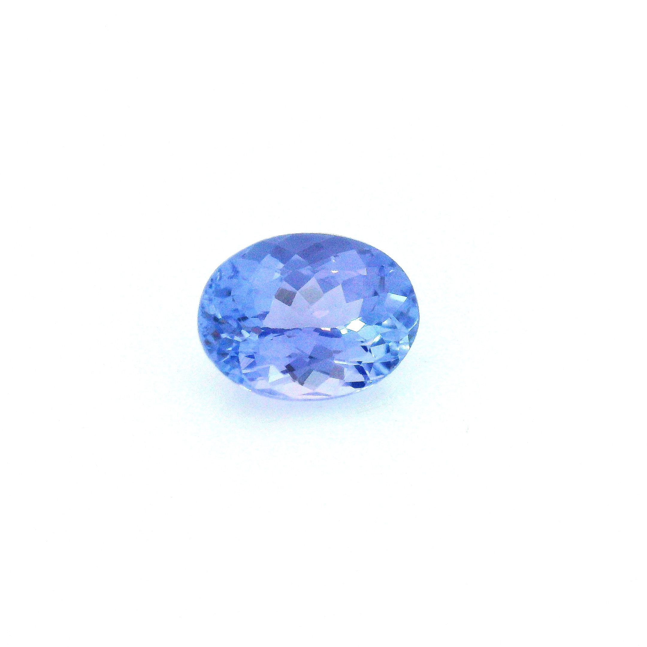 GSI 1.78 Carat Oval Tanzanite