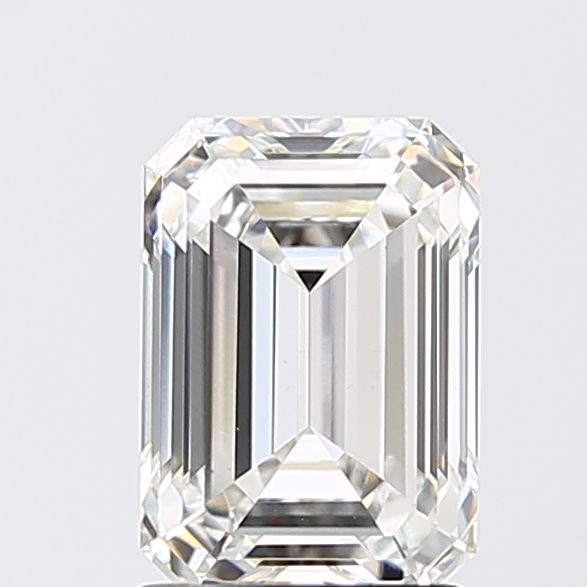 2.04ct Emerald F - VS1 - Excellent cut - LD310557