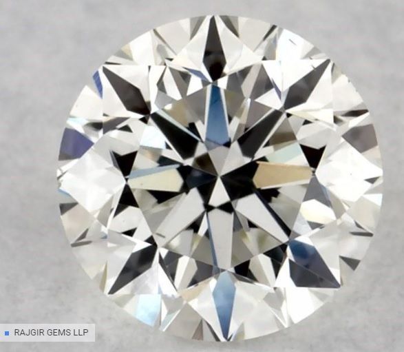 0,30 ct Okrągły diament naturalny