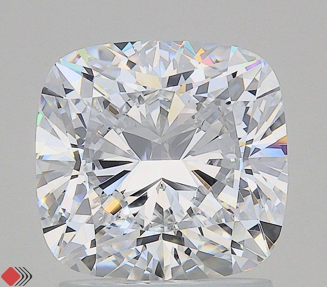 2.01ct Cushion D - VVS1 - Excellent cut - LD234233