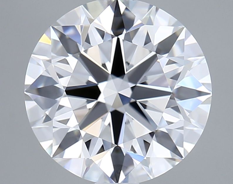 2ct Round D - VVS1 - Excellent cut - LD38568