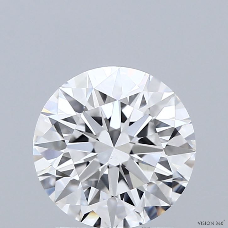 2ct Round D - VVS2 - Very Good cut - LD272654