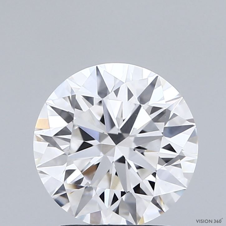 2ct Round E - VVS2 - Very Good cut - LD47513