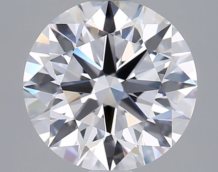 2ct Round D - VVS2 - Excellent cut - LD12156