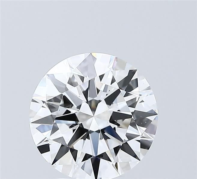 2ct Round D - VS1 - Very Good cut - LD262586