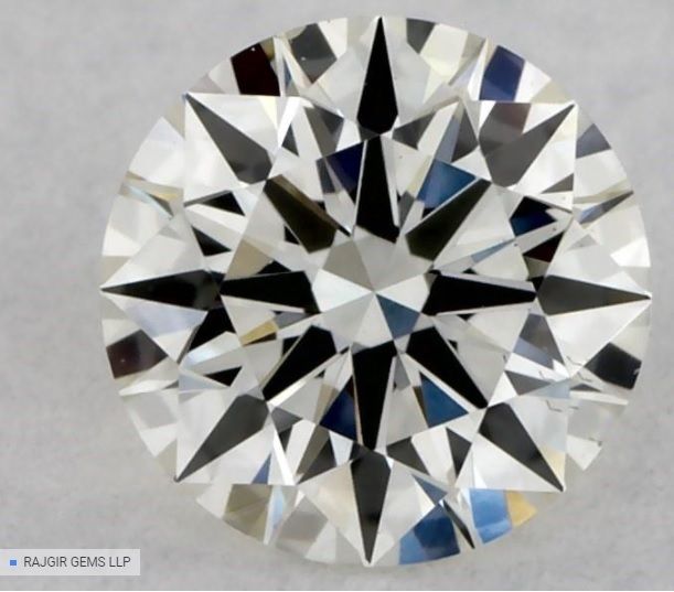 0,32 ct Okrągły diament naturalny