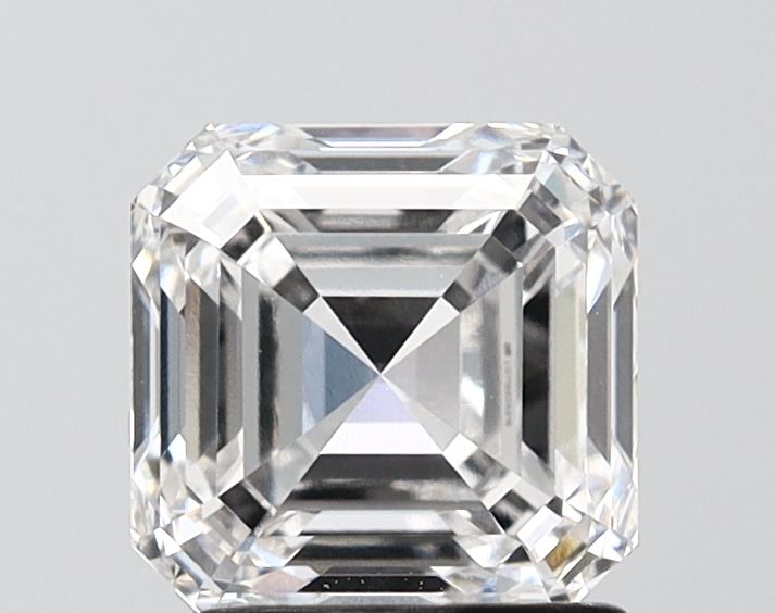 2ct Asscher E - IF - Excellent cut - LD42617