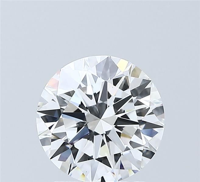 2ct Round D - VVS2 - Very Good cut - LD175560