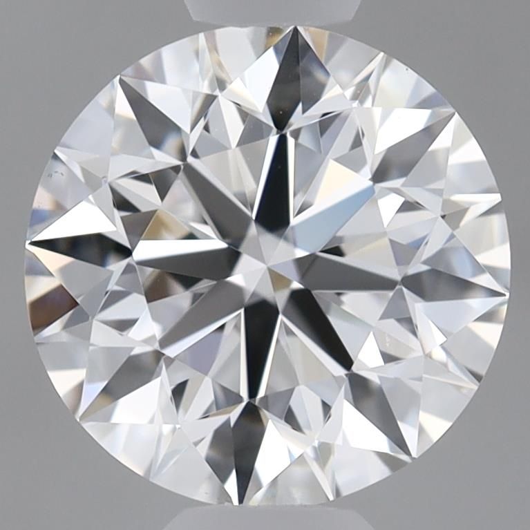 1.21 Carat round Lab Grown Diamond Front View