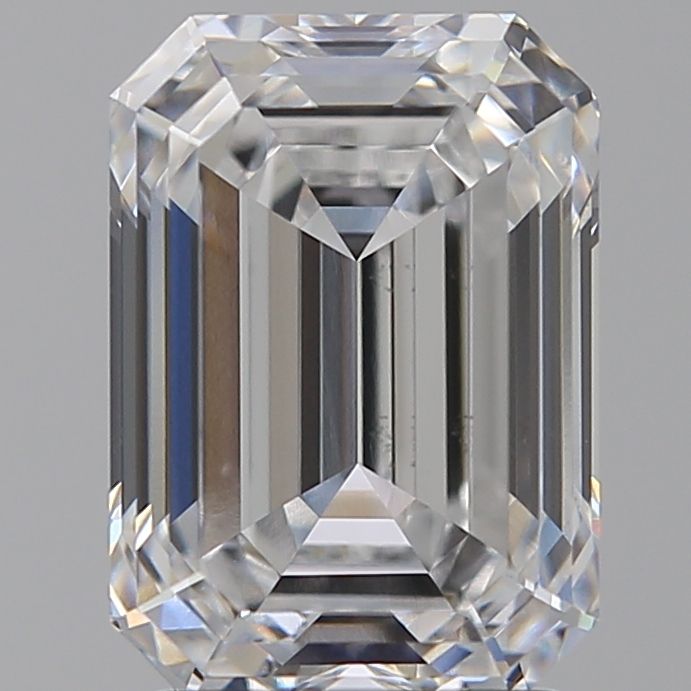 2.59 Carat emerald Lab Grown Diamond Front Image
