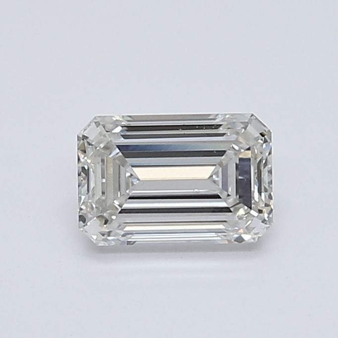 Emerald 1.00ct F VS2 diamond