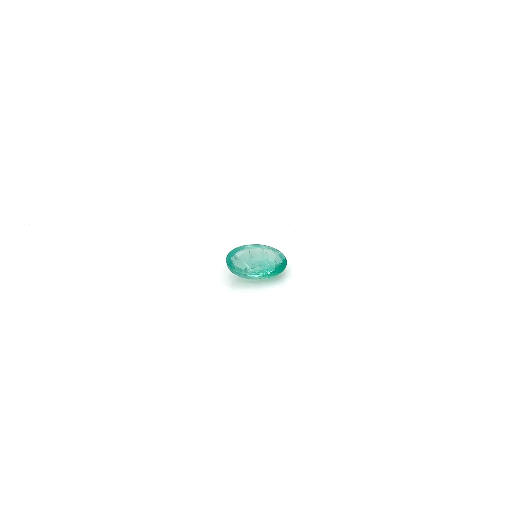 0.36ct OVAL EMERALD