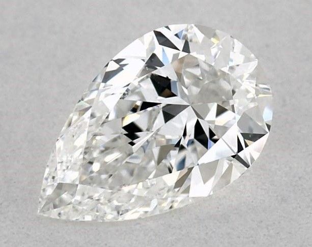 0,40 ct Diament naturalny w szlifie gruszki