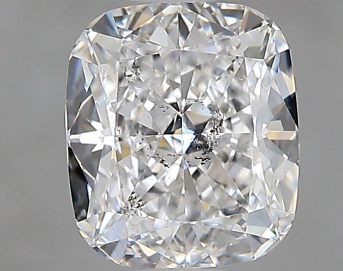 1.01-carat cushion diamond with E color, Good cut, and SI2 clarity.
