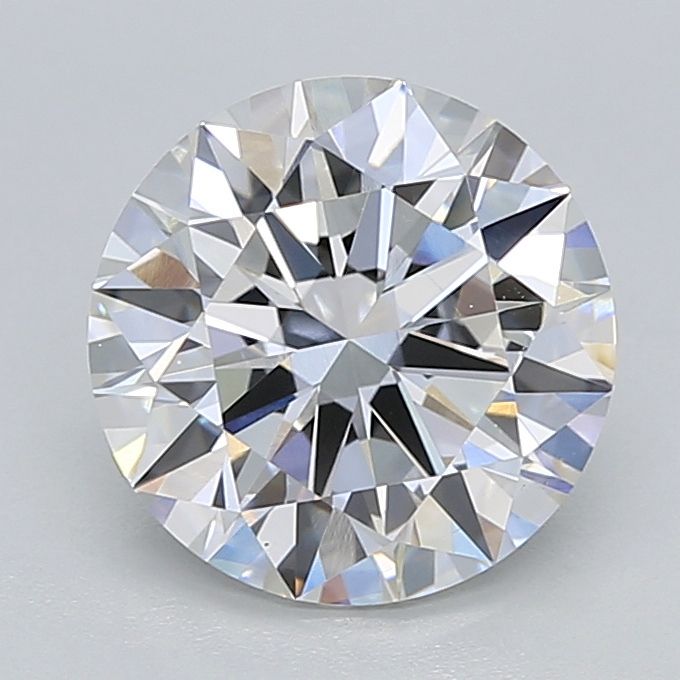 2ct Round F - VVS2 - Very Good cut - LD233179
