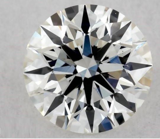 0,30 ct Okrągły diament naturalny