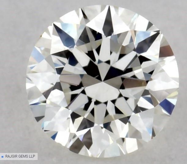 0,30 ct Okrągły diament naturalny