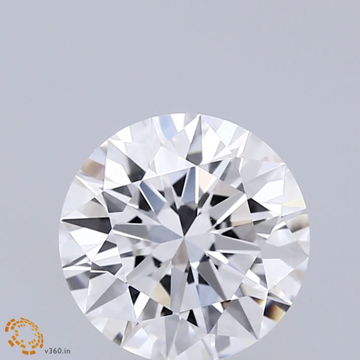 2ct Round E - VVS1 - Very Good cut - LD364682