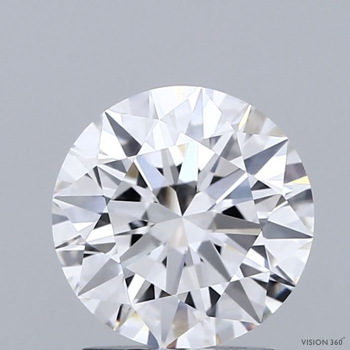 2ct Round E - VVS1 - Very Good cut - LD257610