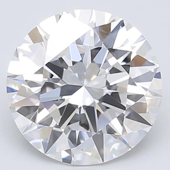 Diamant Rond 1.71 ct - Couleur E - Pureté VVS2