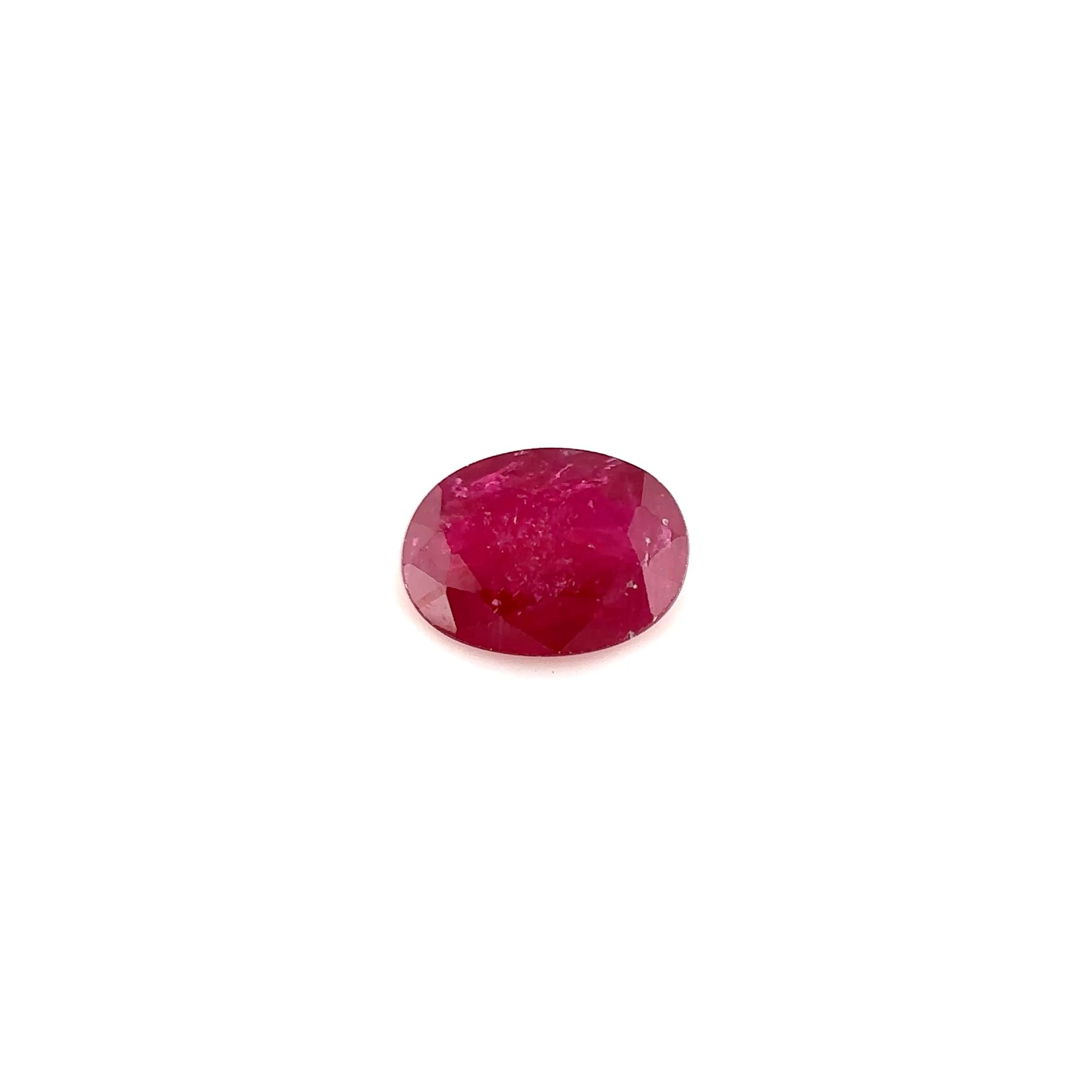 0.87ct RUBY