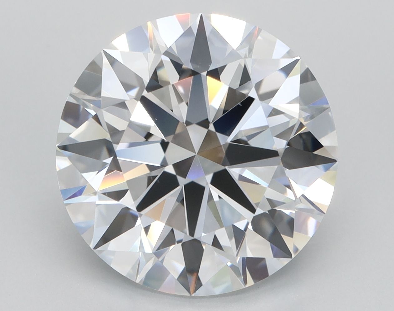 4,65 ct Okrągły diament laboratoryjny