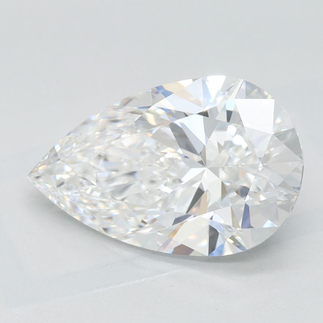 2ct Pear D - IF - Excellent cut - LD279461