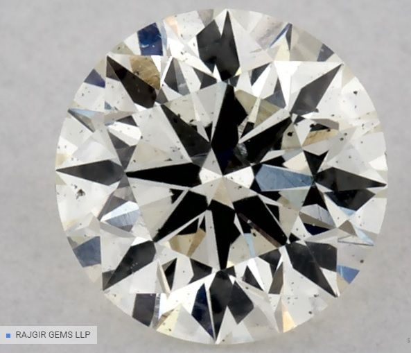 0,30 ct Okrągły diament naturalny