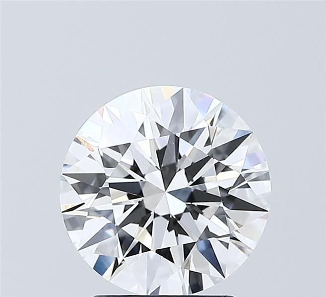 2ct Round E - VVS2 - Excellent cut - LD260505