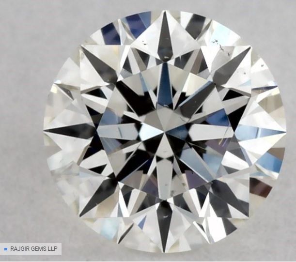 0,30 ct Okrągły diament naturalny