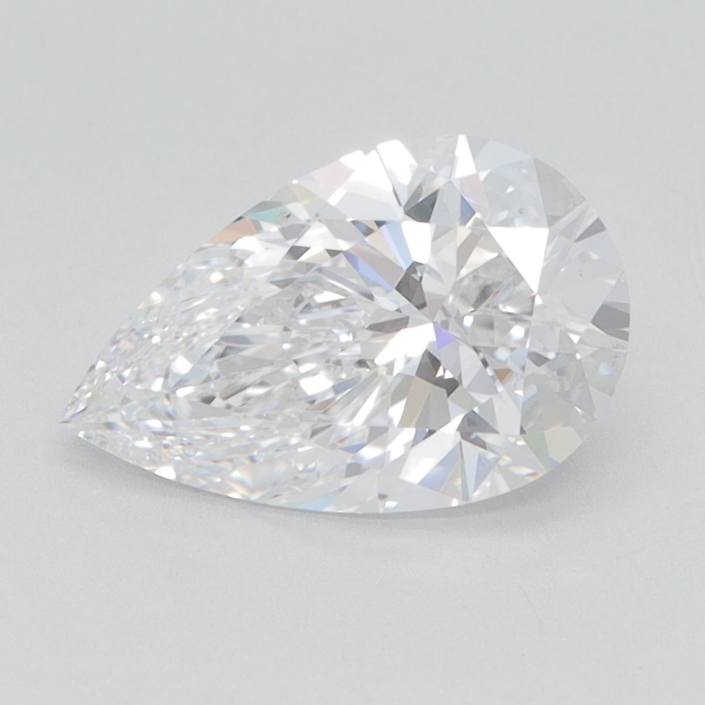 2ct Pear D - VVS2 - Excellent cut - LD299304