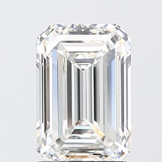 2ct Emerald F - VS1 - Excellent cut - LD248205