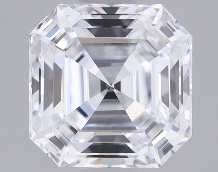 0.80 carat e VVS2 EX  Cut IGI asscher diamond