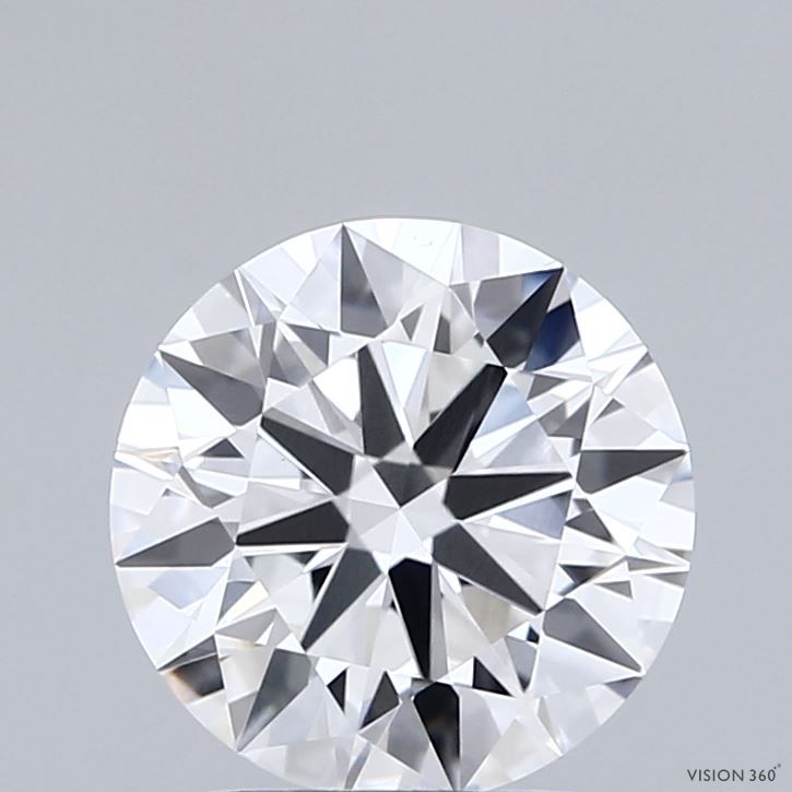 2ct Round E - VS1 - Very Good cut - LD48445
