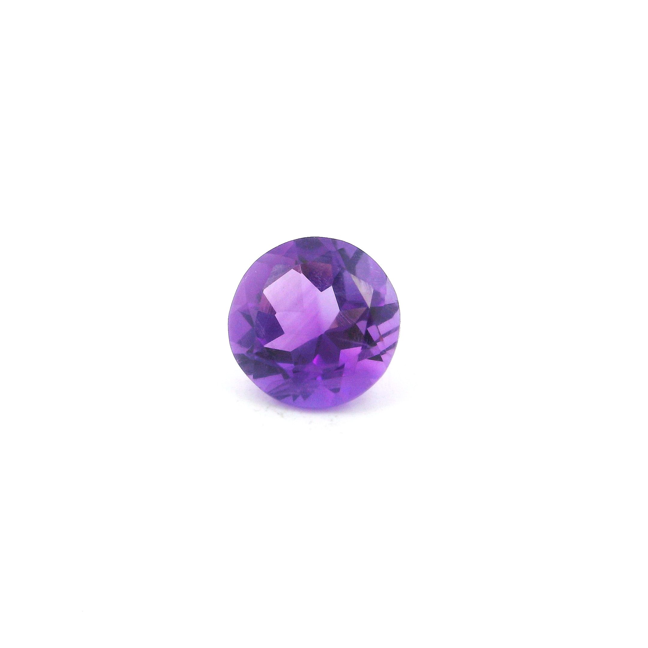 ROUND 1.14ct PURPLE SI