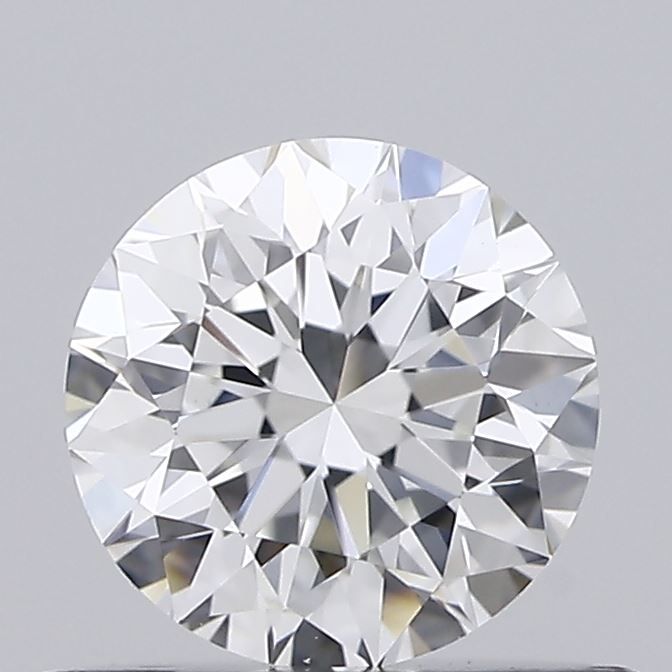 0.52 Carat round Lab Grown Diamond Front View