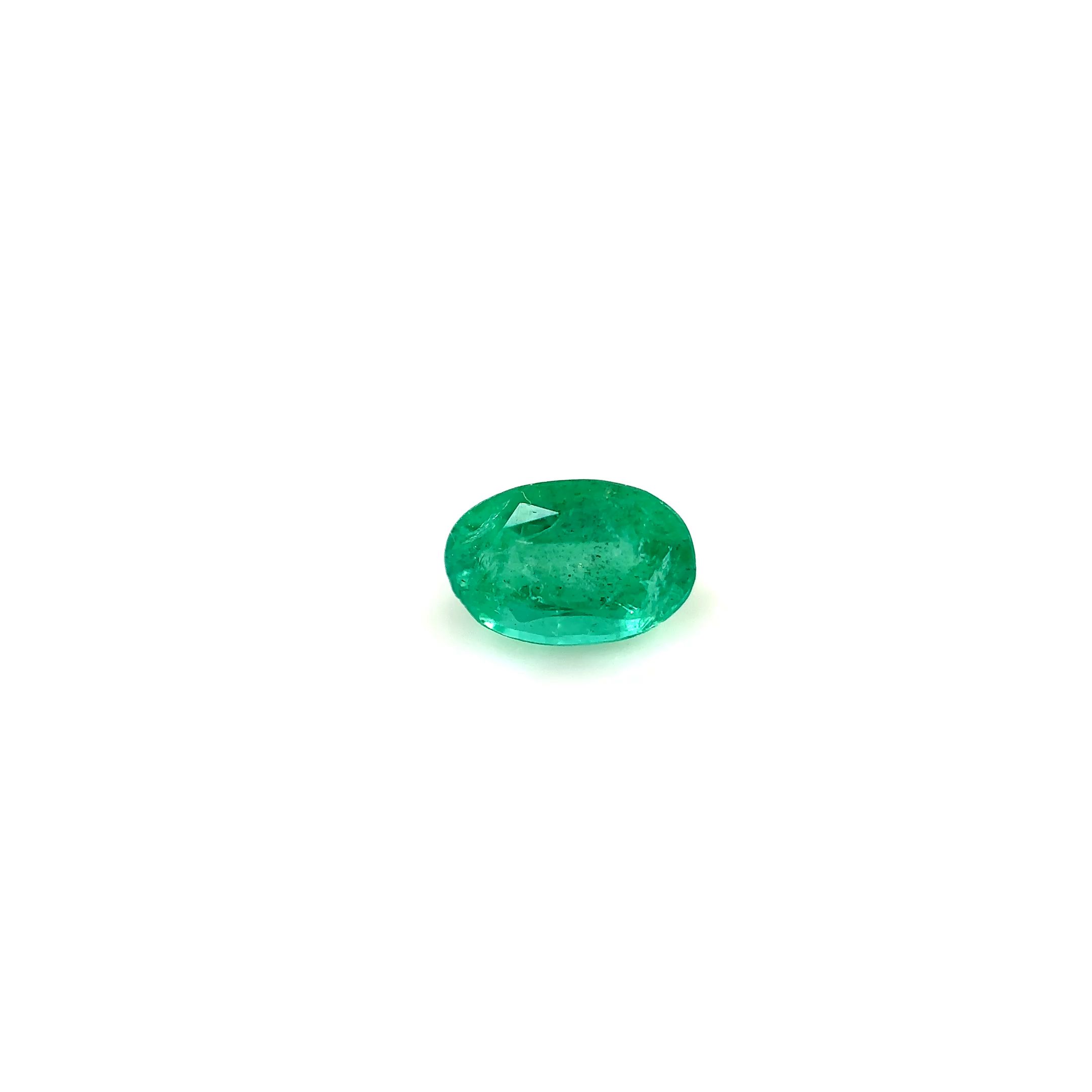 0.45 Carat Oval Emerald