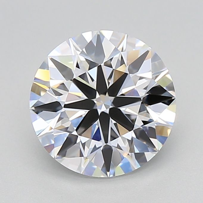 2ct Round D - VVS1 - Excellent cut - LD69620