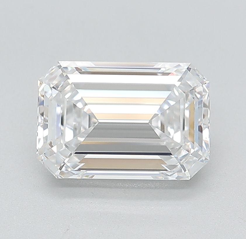 2.02ct Emerald D - IF - Excellent cut - LD218798