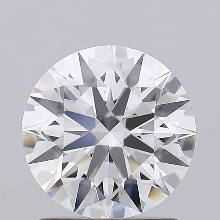 1.22 Carat round Lab Grown Diamond Front View