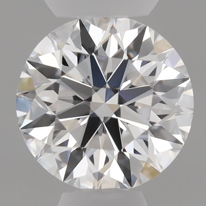 0.53 Carat round Lab Grown Diamond Front View
