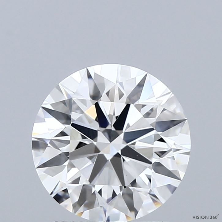 2ct Round E - VVS2 - Excellent cut - LD368046