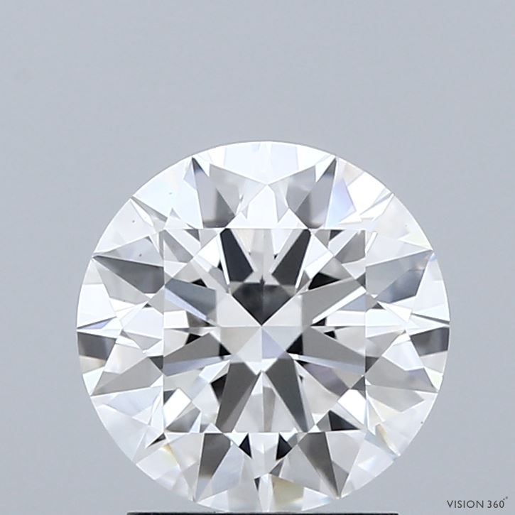 2ct Round D - VS1 - Very Good cut - LD77396