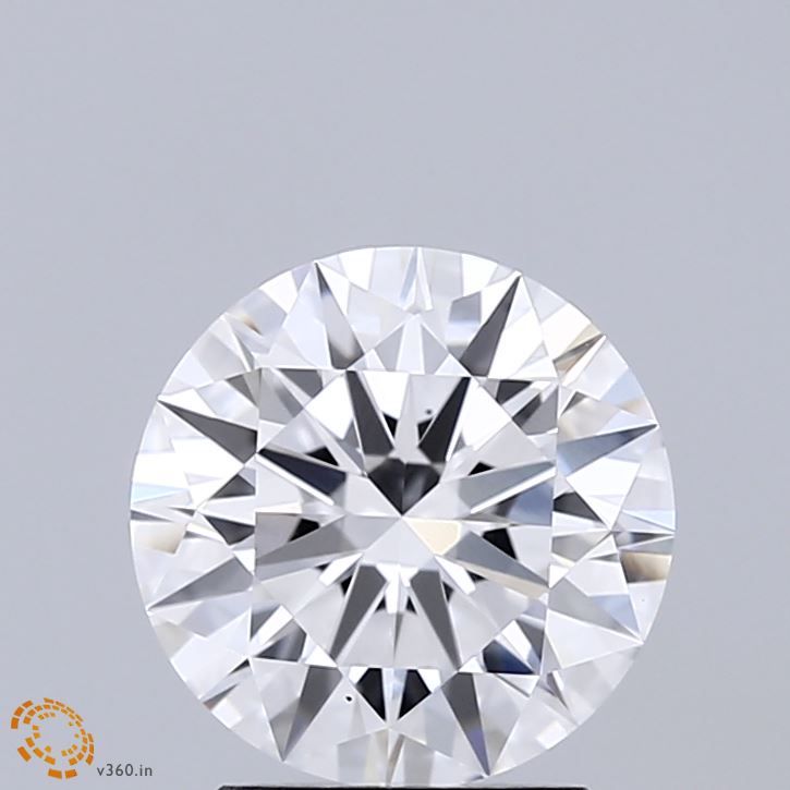2ct Round D - VS1 - Very Good cut - LD296995