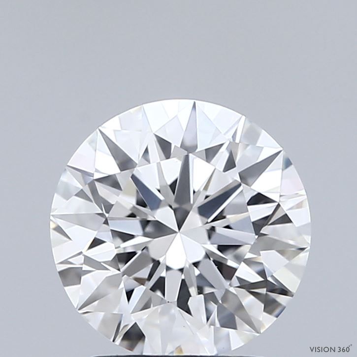 2ct Round F - VVS2 - Excellent cut - LD48981