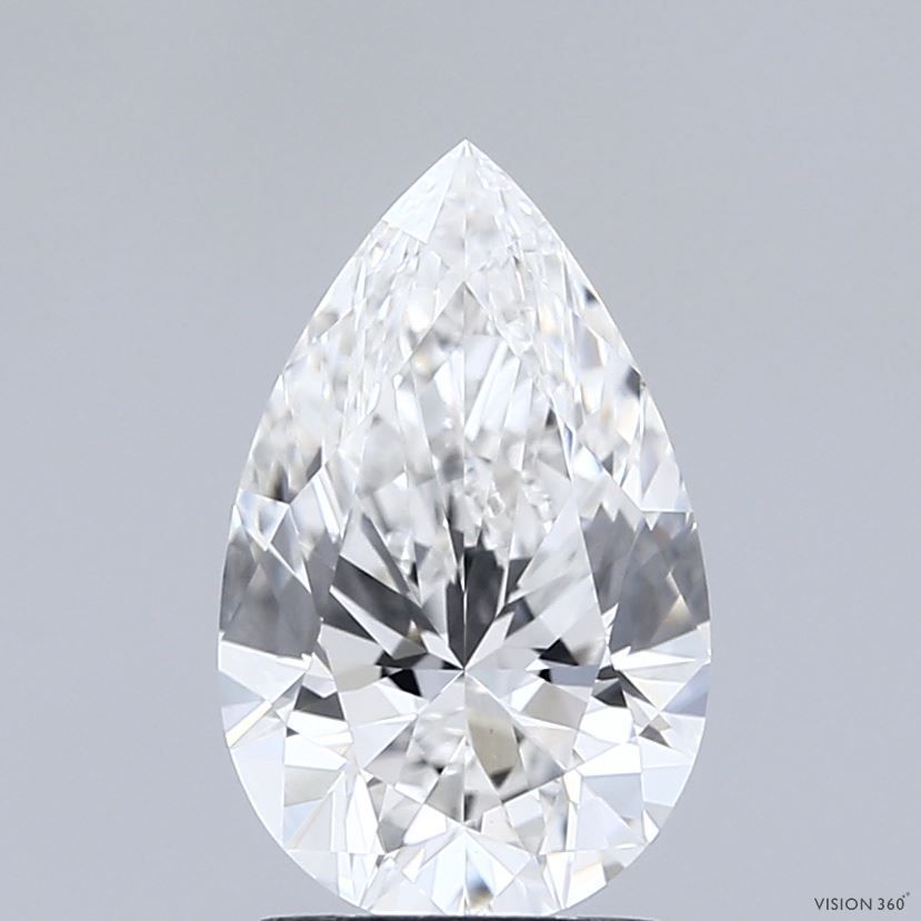 1.75ct Pear F - VVS2 - Excellent cut - LGD216286