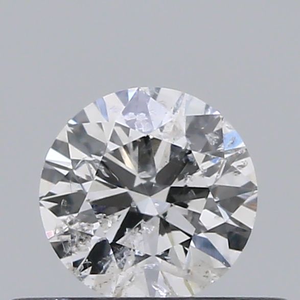 0.32 Carat F I1 Round Diamond