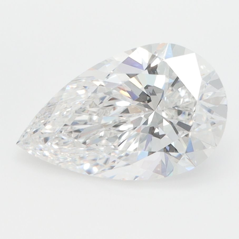 2ct Pear D - VVS1 - Excellent cut - LD315756