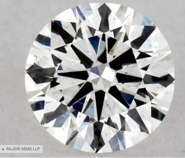 0,30 ct Okrągły diament naturalny
