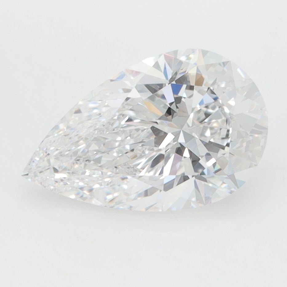 2ct Pear D - VVS1 - Excellent cut - LD264341